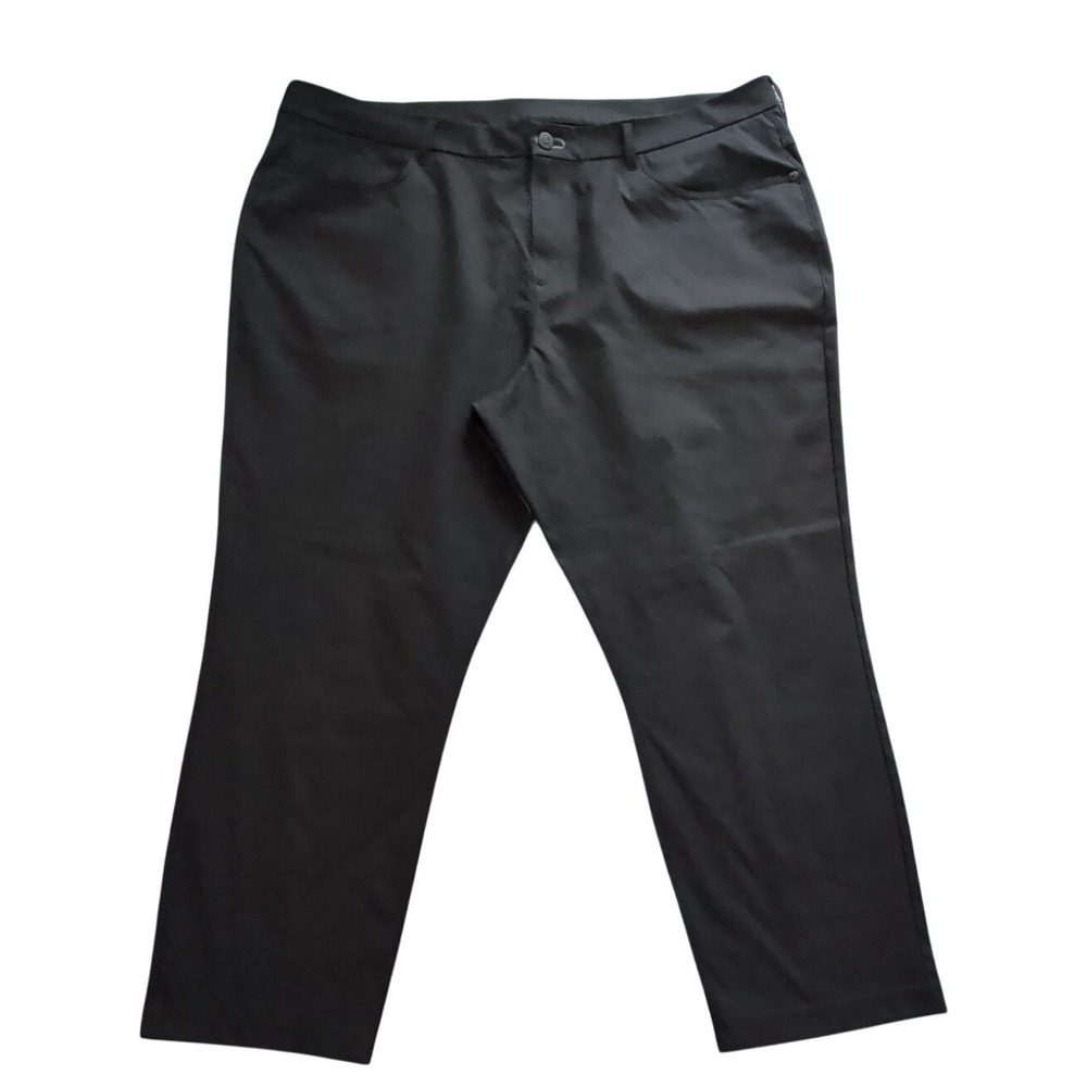 Public Rec Pants Men 42x28 Black Dealmaker 5 Pocket Stretch Comfort Golf Chino